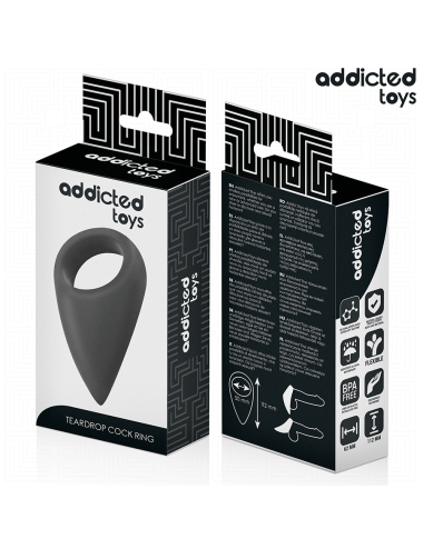 ADDICTED TOYS - TEAR SHAPED PENIS RING