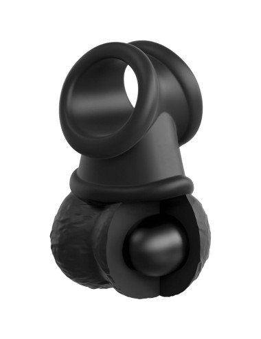 KING COCK - THE CROWN JEWELS WEIGHTED SWINGING BALLS SILICONE