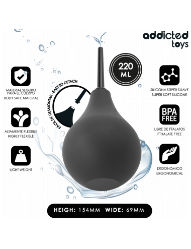 ADDICTED TOYS - TRAVEL ANAL CLEANER SIZE L 220 ML