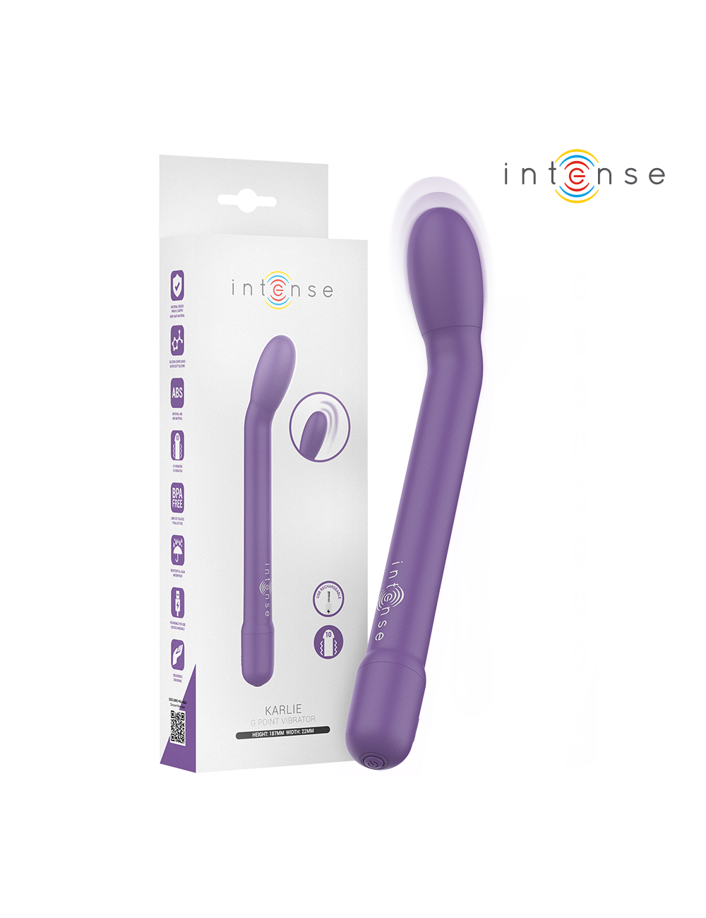 INTENSE - G-SPOT STIMULATOR PURPLE INTENSE - G-SPOT STIMULATOR PURPLE