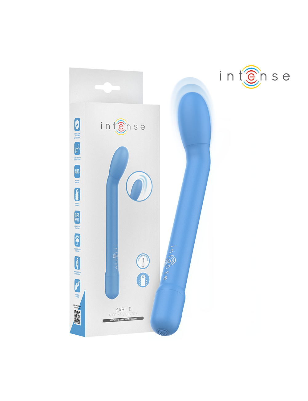 INTENSE - G-SPOT STIMULATOR BLUE