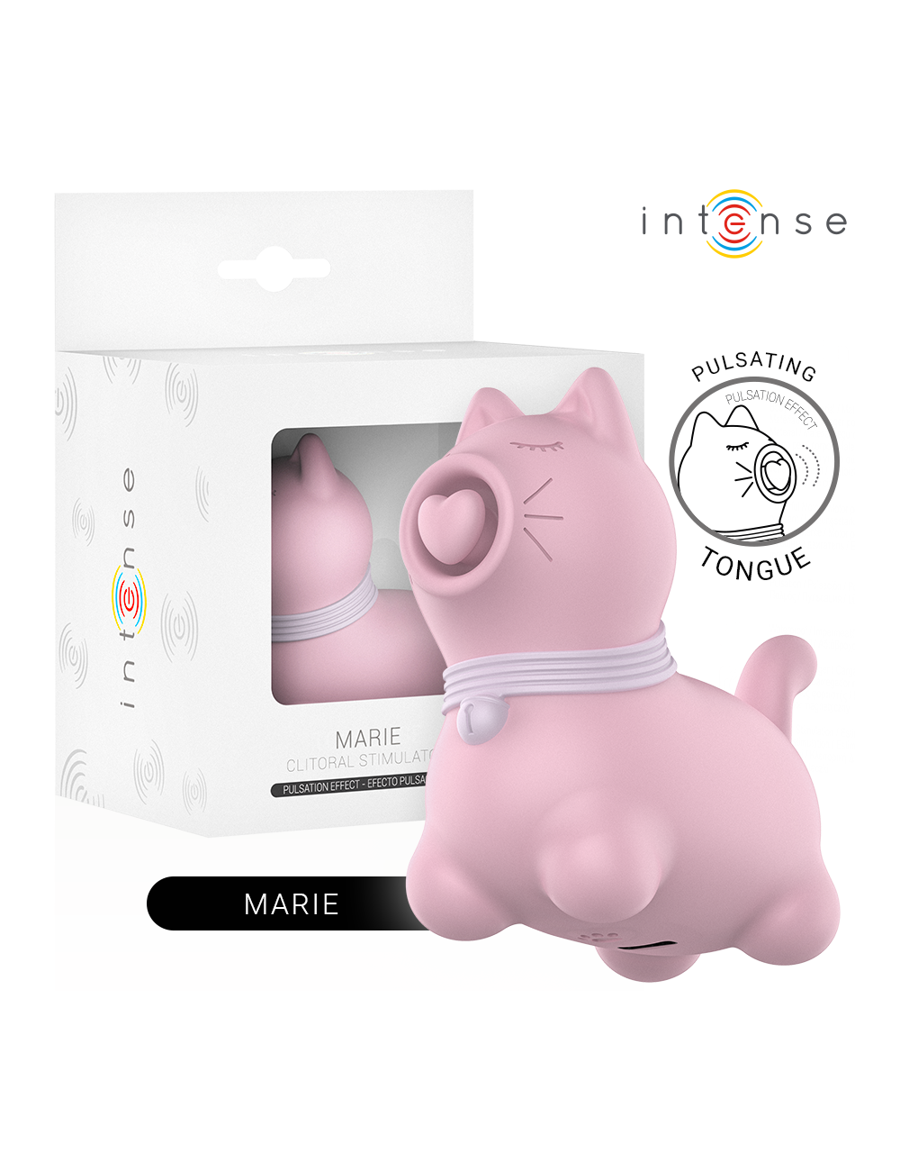 INTENSE - PUPPY CLITORIS STIMULATOR PINK