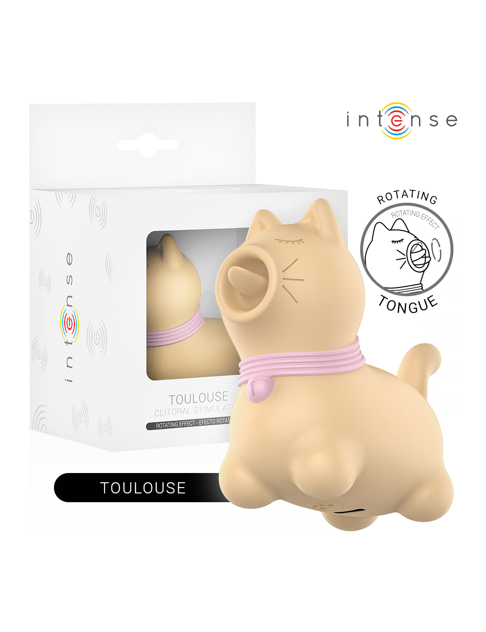 INTENSE - PUPPY CLITORIS STIMULATOR YELLOW