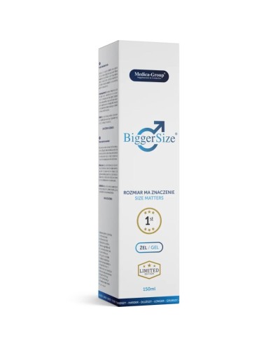 MEDICA GROUP - BIGGER SIZE INTIMATE GEL FOR MEN 150 ML