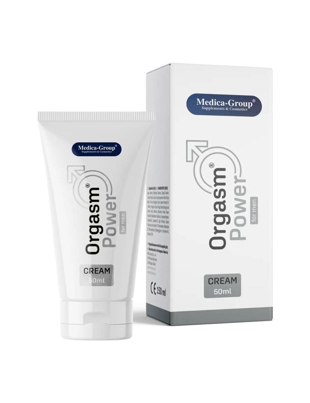 MEDICA GROUP - ORGASM POWER INTIMATE CREAM FOR MEN 50 ML MEDICA GROUP - ORGASM POWER INTIMATE CREAM FOR MEN 50 ML