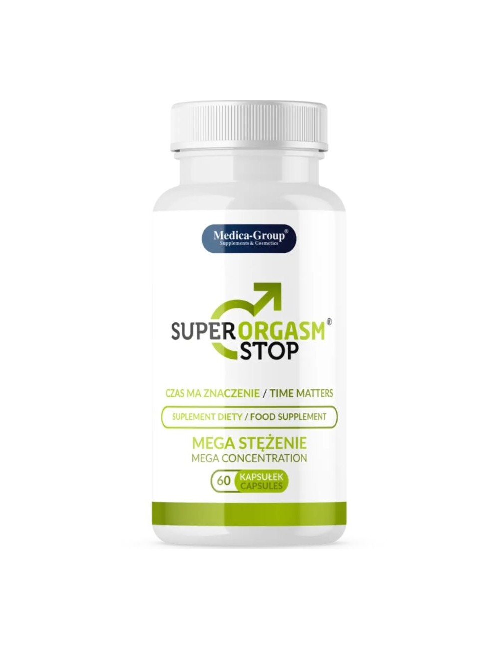 MEDICA GROUP - SUPER ORGASM STOP DELAY FOR MEN 60 CAPSULES MEDICA GROUP - SUPER ORGASM STOP DELAY FOR MEN 60 CAPSULES