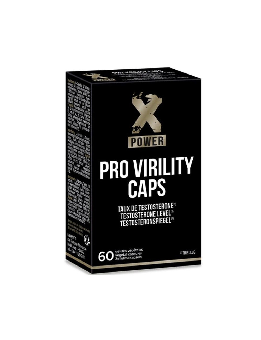 XPOWER - PRO VIRILITY CAPS 60 CAPSULES XPOWER - PRO VIRILITY CAPS 60 CAPSULES