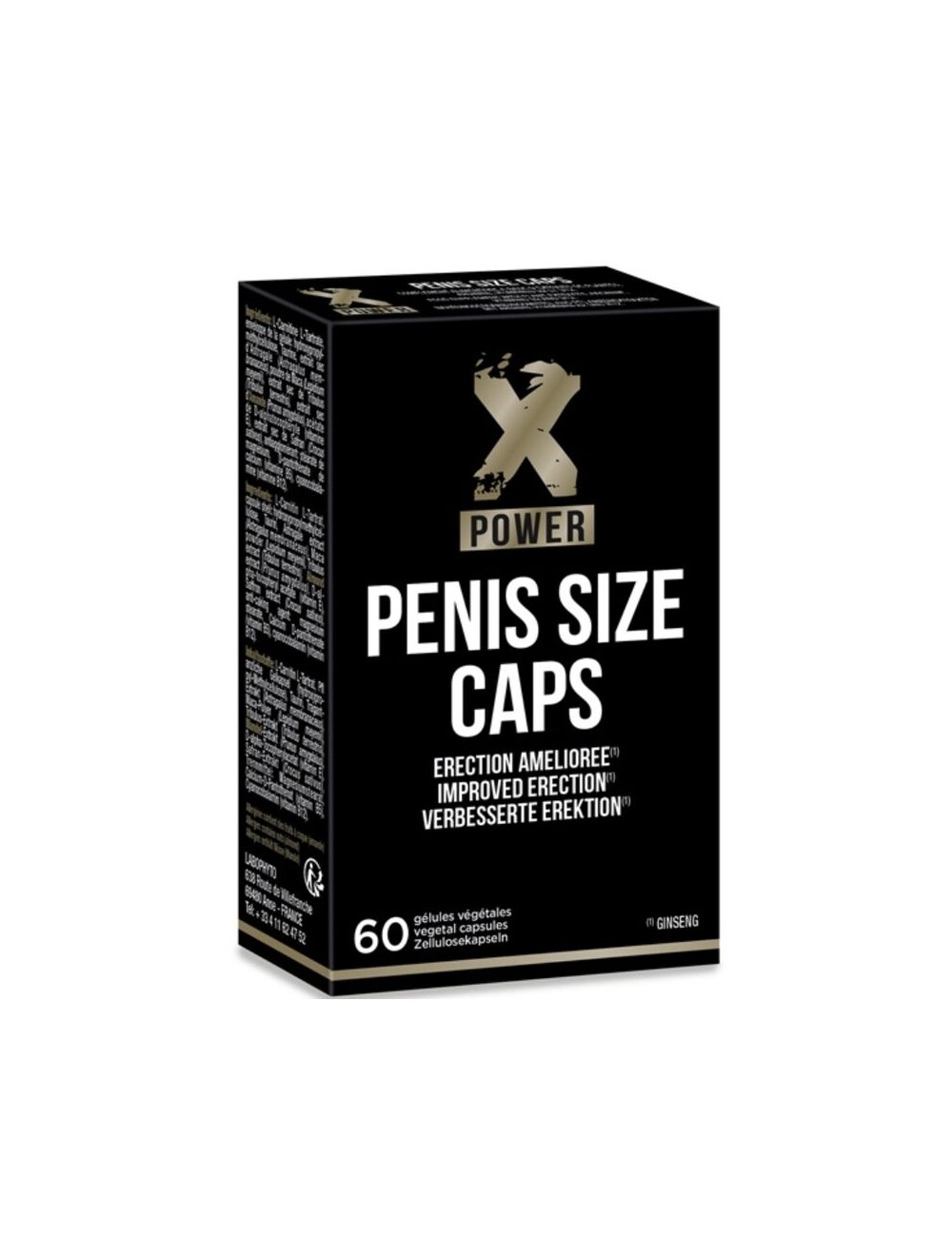 XPOWER - PENIS SIZE CAPS FOR IMPROVED ERECTIONS 60 CAP XPOWER - PENIS SIZE CAPS FOR IMPROVED ERECTIONS 60 CAP