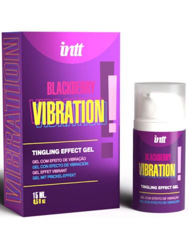 INTT RELEASES - LIQUID VIBRATING GEL BLACKBERRY FLAVOR 15 ML