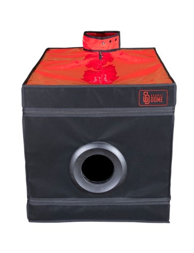 SECRET DOME - KINK CLUB LA NICHE CABIN BLACK & RED