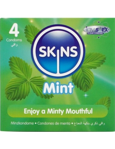 SKINS - MINT PREMIUM CONDOMS PACK 4