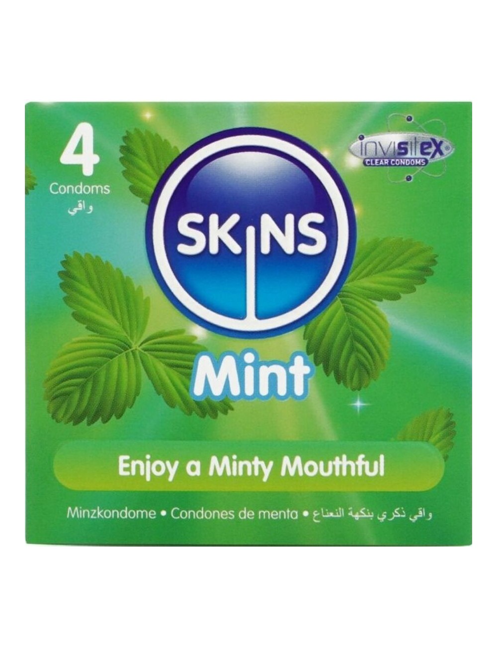 SKINS - MINT PREMIUM CONDOMS PACK 4 SKINS - MINT PREMIUM CONDOMS PACK 4