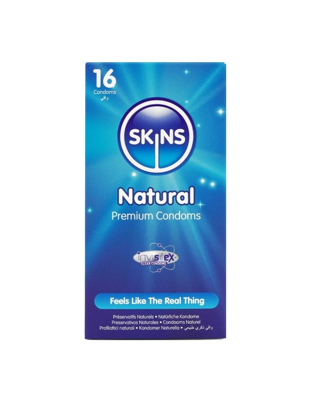 SKINS - NATURAL PREMIUM CONDOMS PACK 16