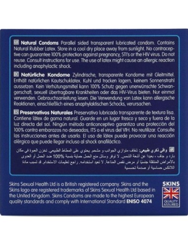 SKINS - NATURAL PREMIUM CONDOMS PACK 4