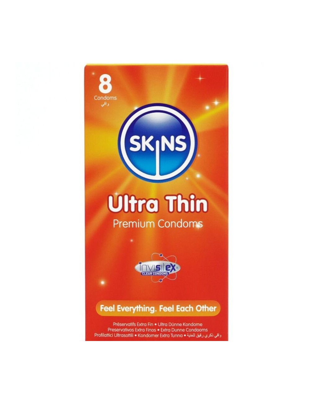 SKINS - ULTRA THIN PREMIUM CONDOMS PACK 8