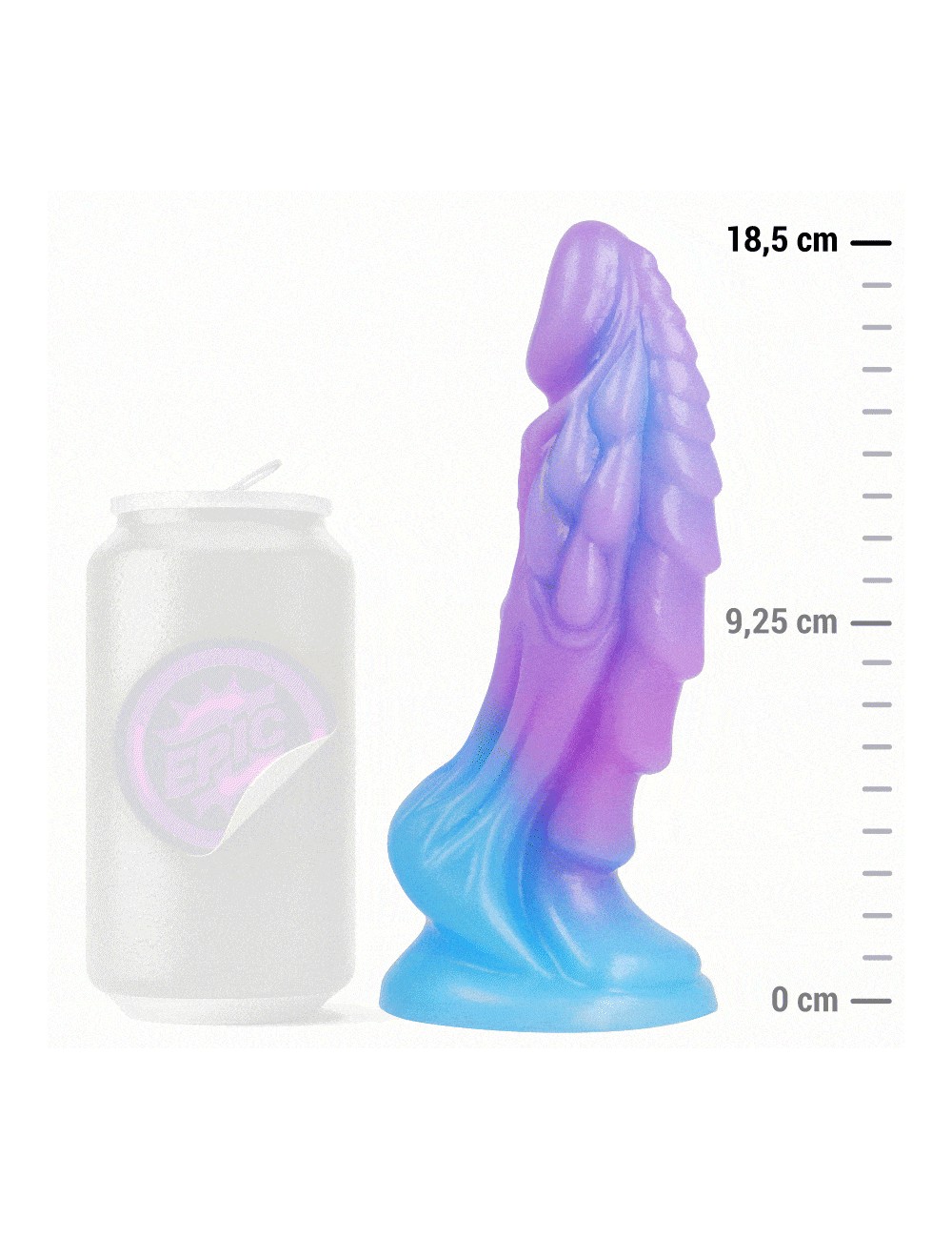 EPIC - DILDO SAPPHIRE LUNAR GLOW