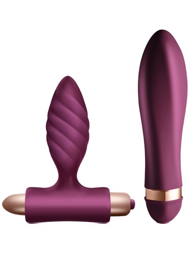 CLIMAXIMUM - DESIRE KIT TWISTED VIBRATOR + ANAL PLUG