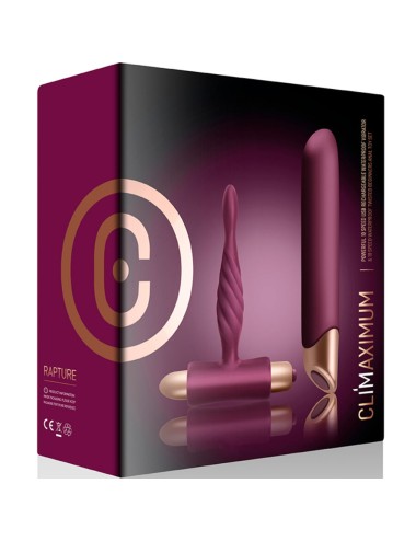 CLIMAXIMUM - RAPTURE KIT VIBRATOR CLASSIC + BEGINNER ANAL PLUG
