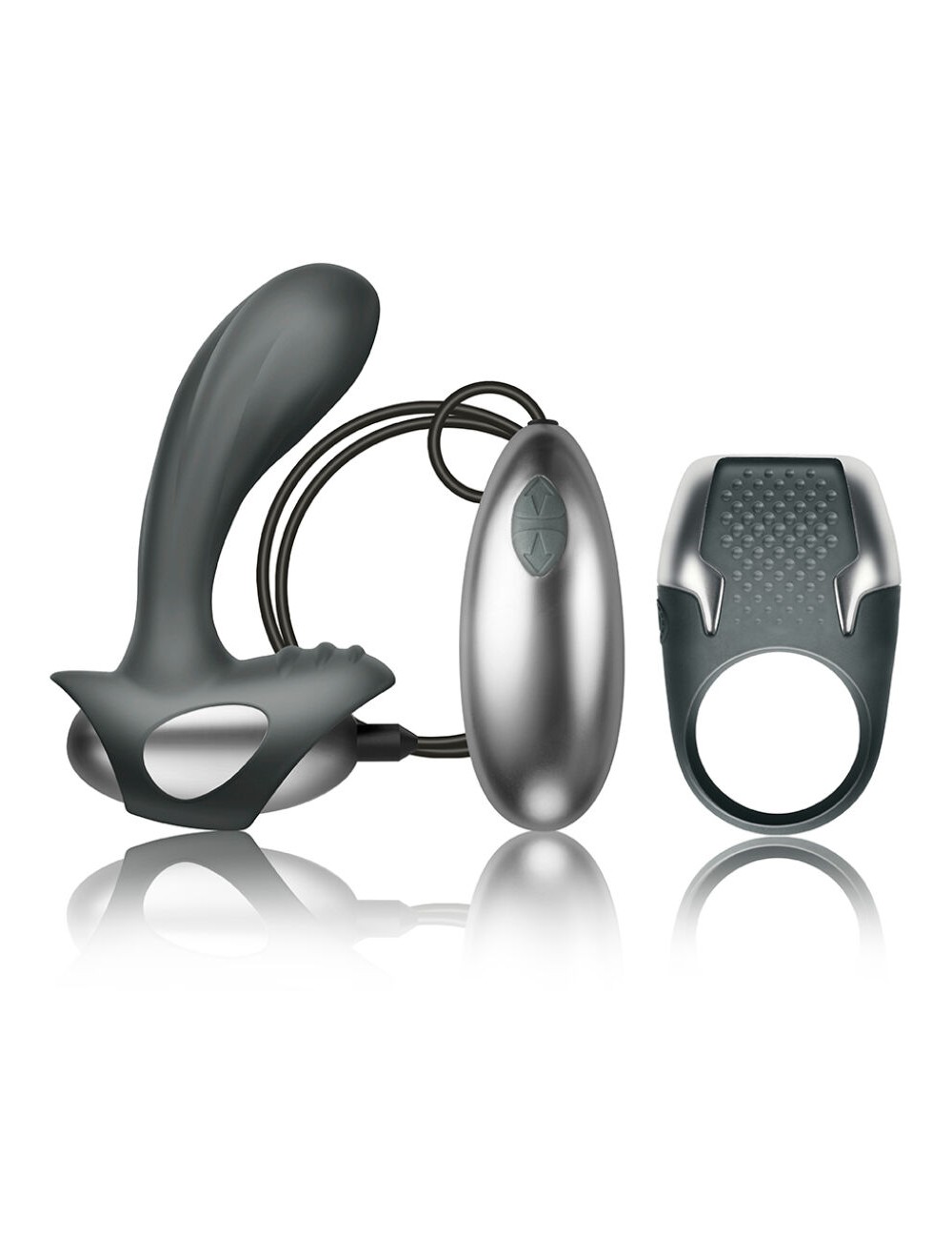 CLIMAXIMUM - EXCITE KIT COCK RING + WIRE PROSTATE MASSAGER CLIMAXIMUM - EXCITE KIT COCK RING + WIRE PROSTATE MASSAGER