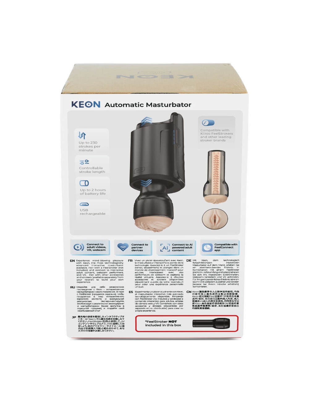 KIIROO - KEON WIFI AUTOMATIC MASTURBATOR