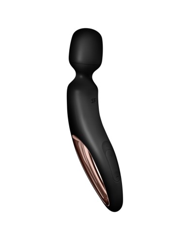 SATISFYER - WAND ERLAND VIBRATING MASSAGER BLACK