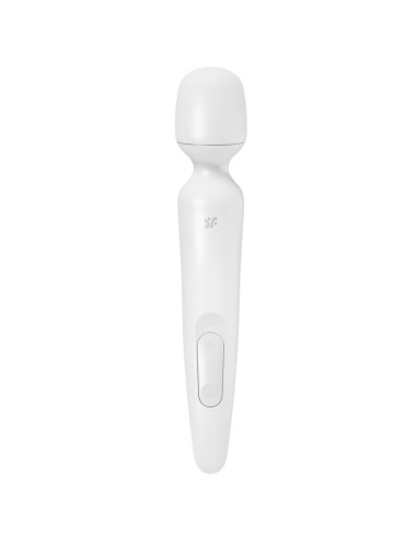 SATISFYER - WAND ERLAND VIBRATING MASSAGER WHITE