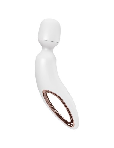 SATISFYER - WAND ERLAND VIBRATING MASSAGER WHITE