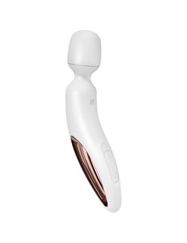 SATISFYER - WAND ERLAND VIBRATING MASSAGER WHITE