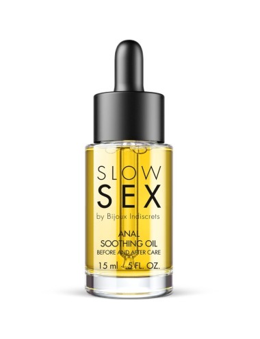 BIJOUX INDISCRETS - SLOW SEX SOOTHING ANAL OIL 15 ML