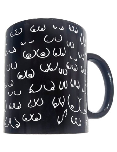 DIABLO PICANTE - BOOBS MUG BLACK 370 ML