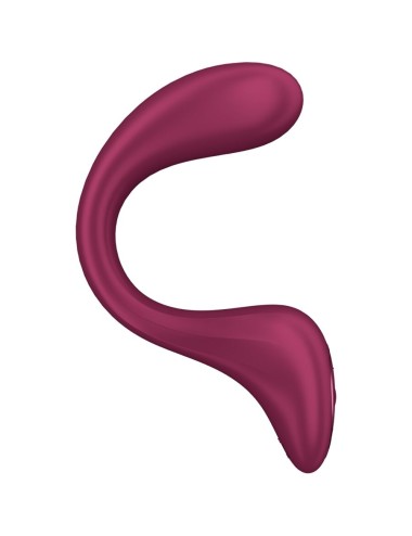 SATISFYER - G FOR GODDESS 2 RABBIT VIBRATOR BOTTLE BORDEAUX