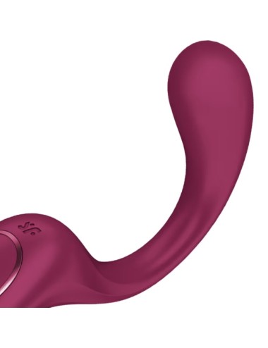 SATISFYER - G FOR GODDESS 2 RABBIT VIBRATOR BOTTLE BORDEAUX