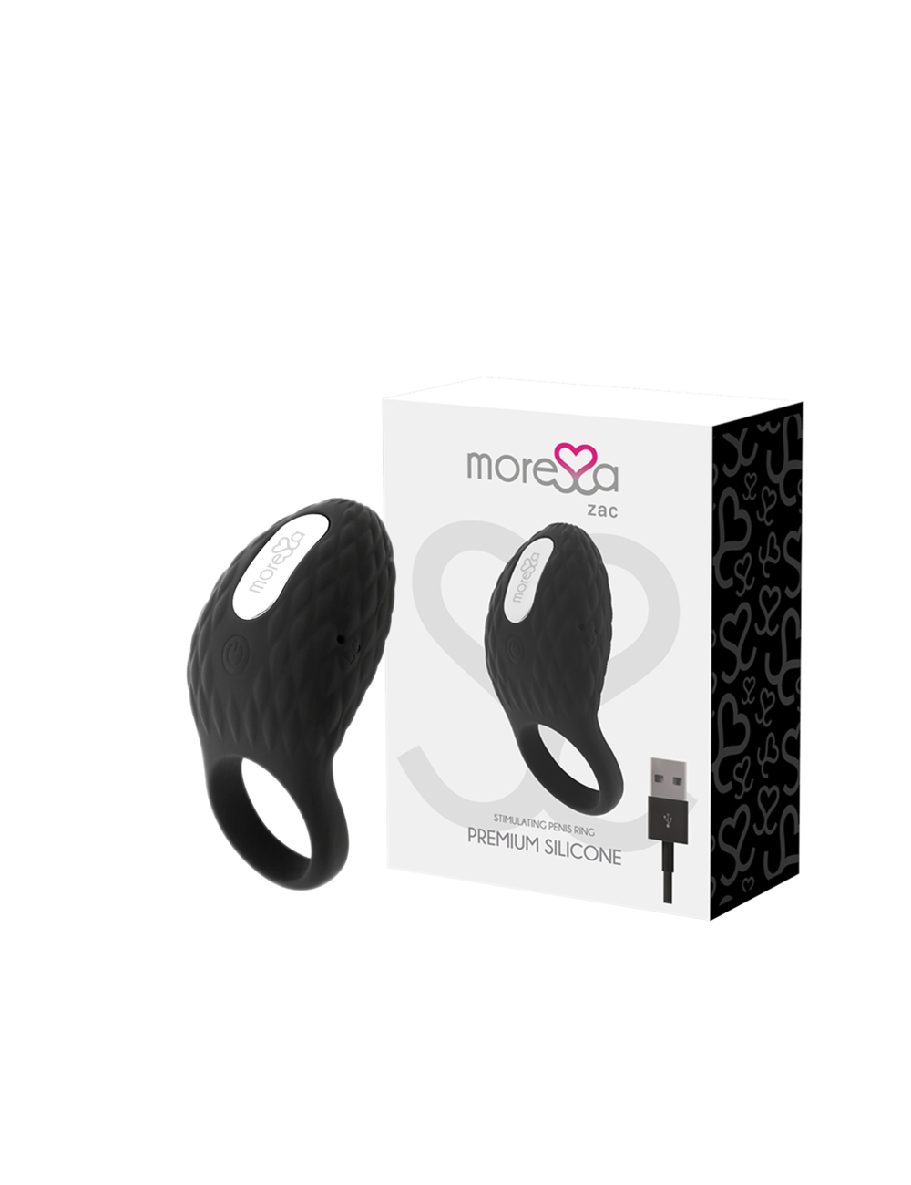 MORESSA ZAC PREMIUM RECHARGEABLE VIBRATING RING