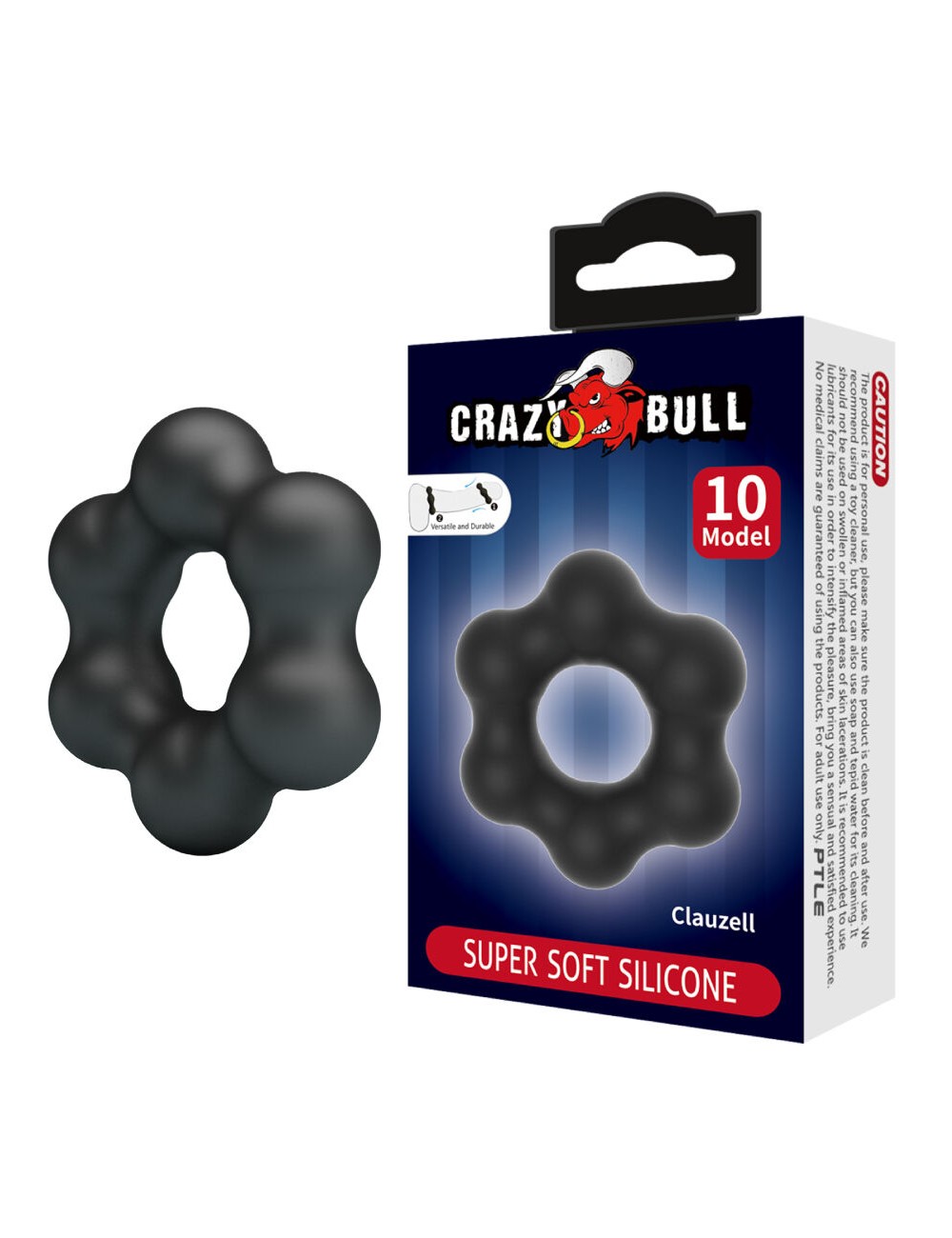 CRAZY BULL - CLAUZELL SILICONE RING MODEL 10
