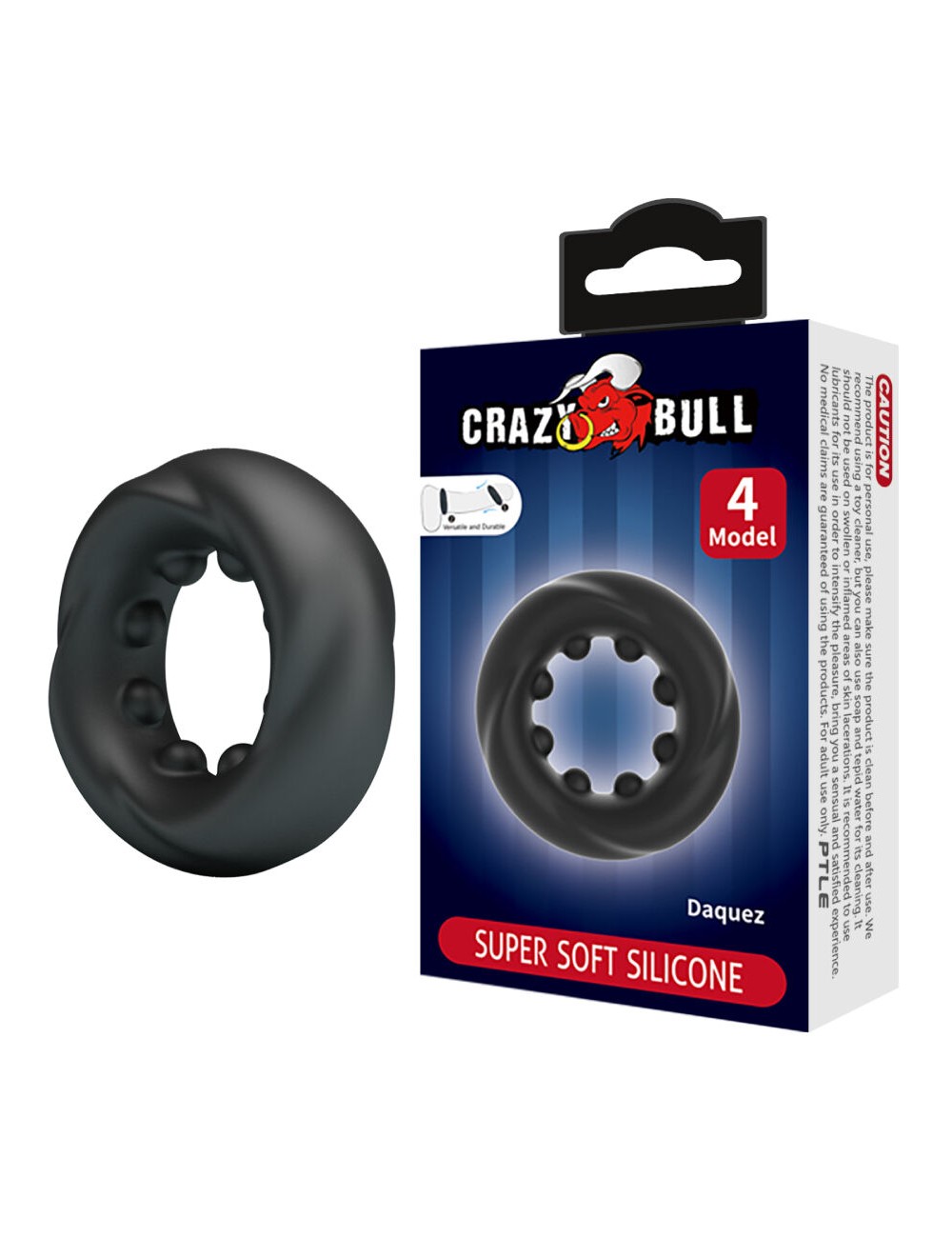 CRAZY BULL - DAQUEZ SILICONE RING MODEL 4