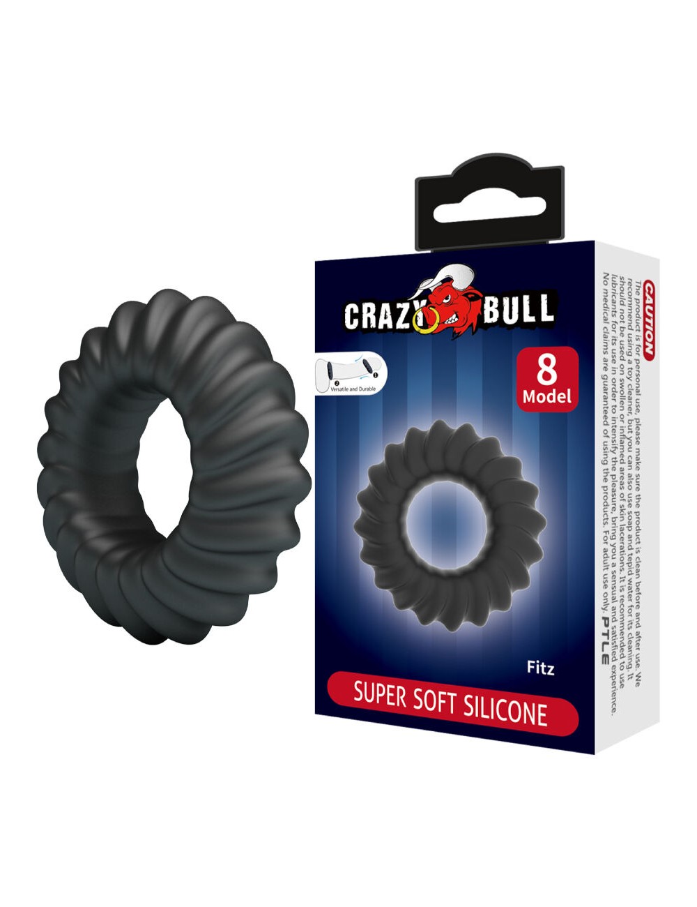 CRAZY BULL - FITZ SILICONE RING MODEL 8