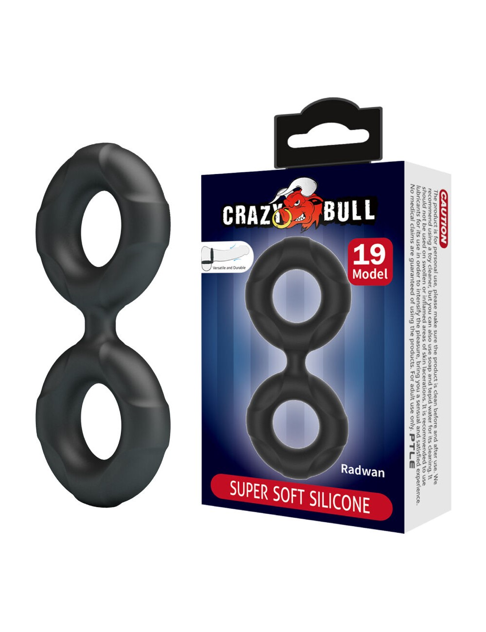 CRAZY BULL - RADWAN DOUBLE SILICONE RING MODEL 19