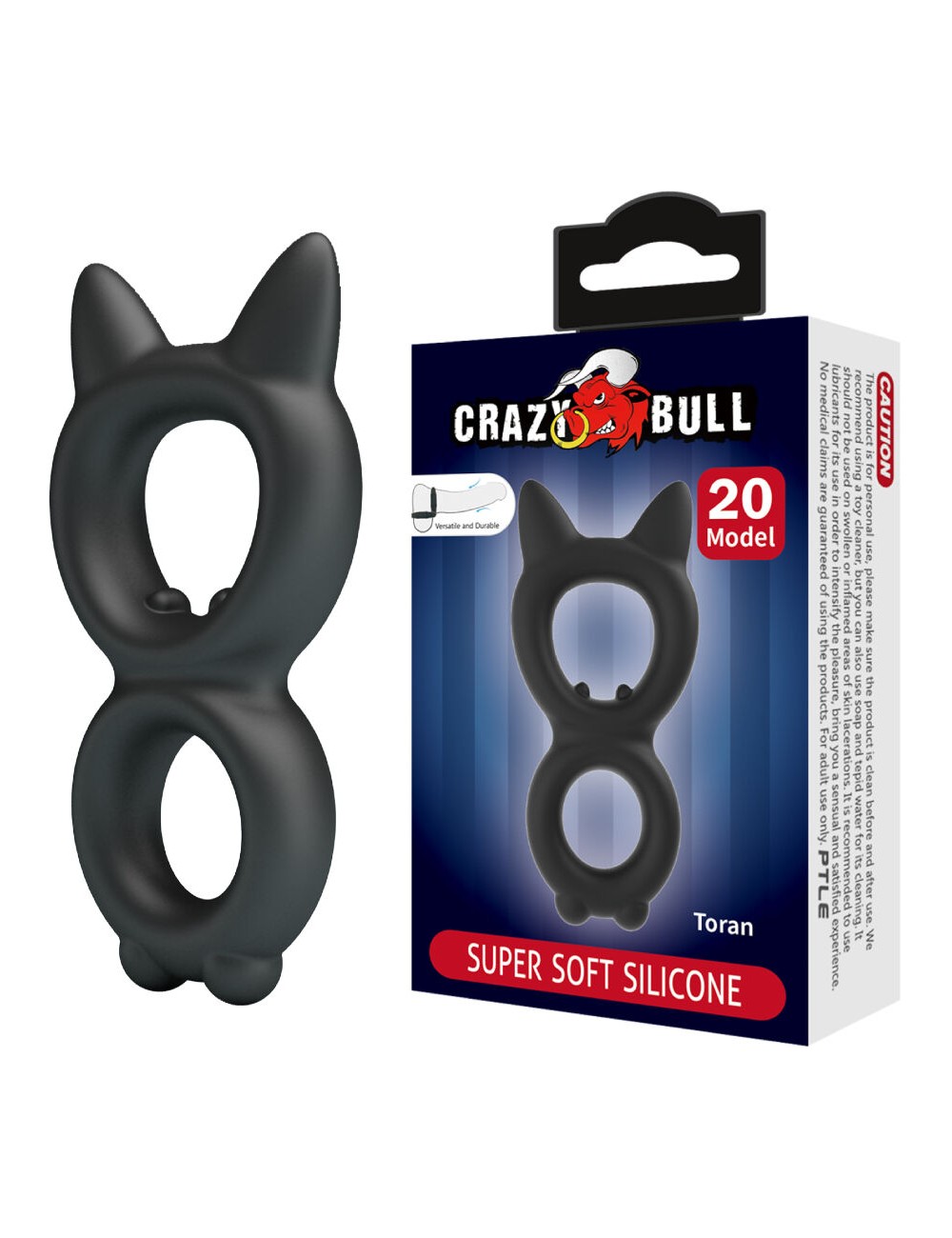 CRAZY BULL - TORAN DOUBLE SILICONE RING MODEL 20