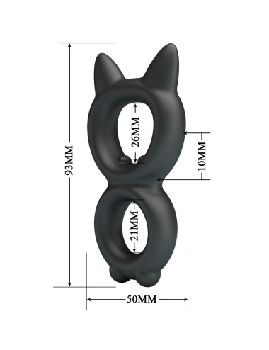 CRAZY BULL - TORAN DOUBLE SILICONE RING MODEL 20