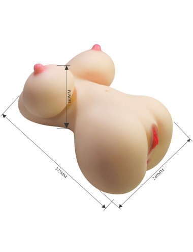 CRAZY BULL - FIONA REALISTIC FEMALE TORSO VAGINA AND ANAL 7.1 KG