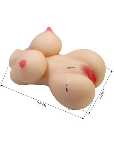 CRAZY BULL - HERTA MINI TORSO REALISTIC FEMALE VAGINA 497 G
