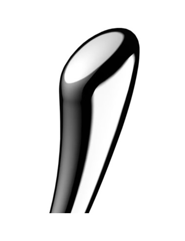 SATISFYER - COSMIC CREST 1 STAINLESS STEEL DOUBLE-ENDED DILDO