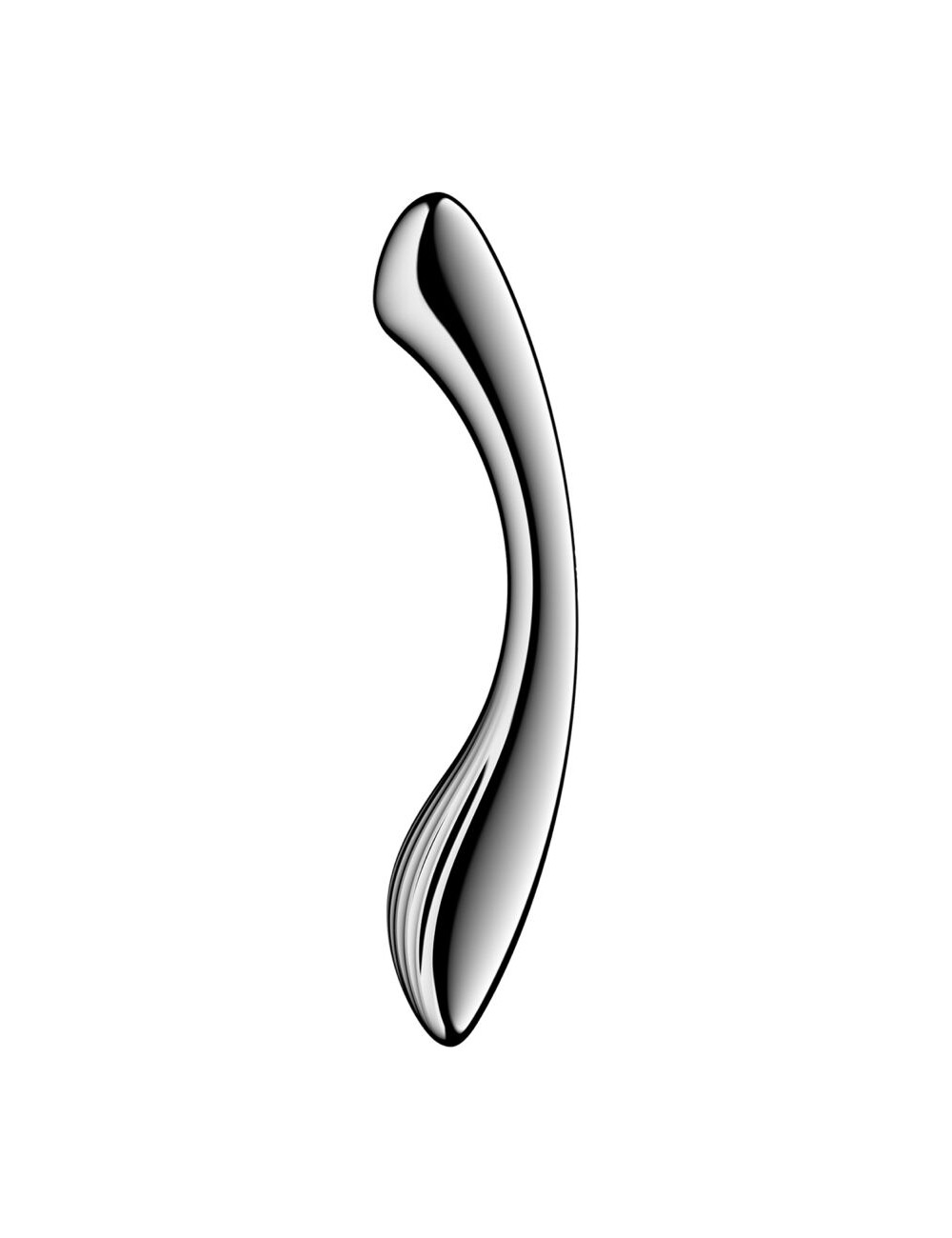 SATISFYER - PURE GRAVITY 1 STAINLESS STEEL DOUBLE-ENDED DILDO