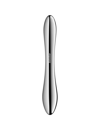 SATISFYER - PURE GRAVITY 1 STAINLESS STEEL DOUBLE-ENDED DILDO