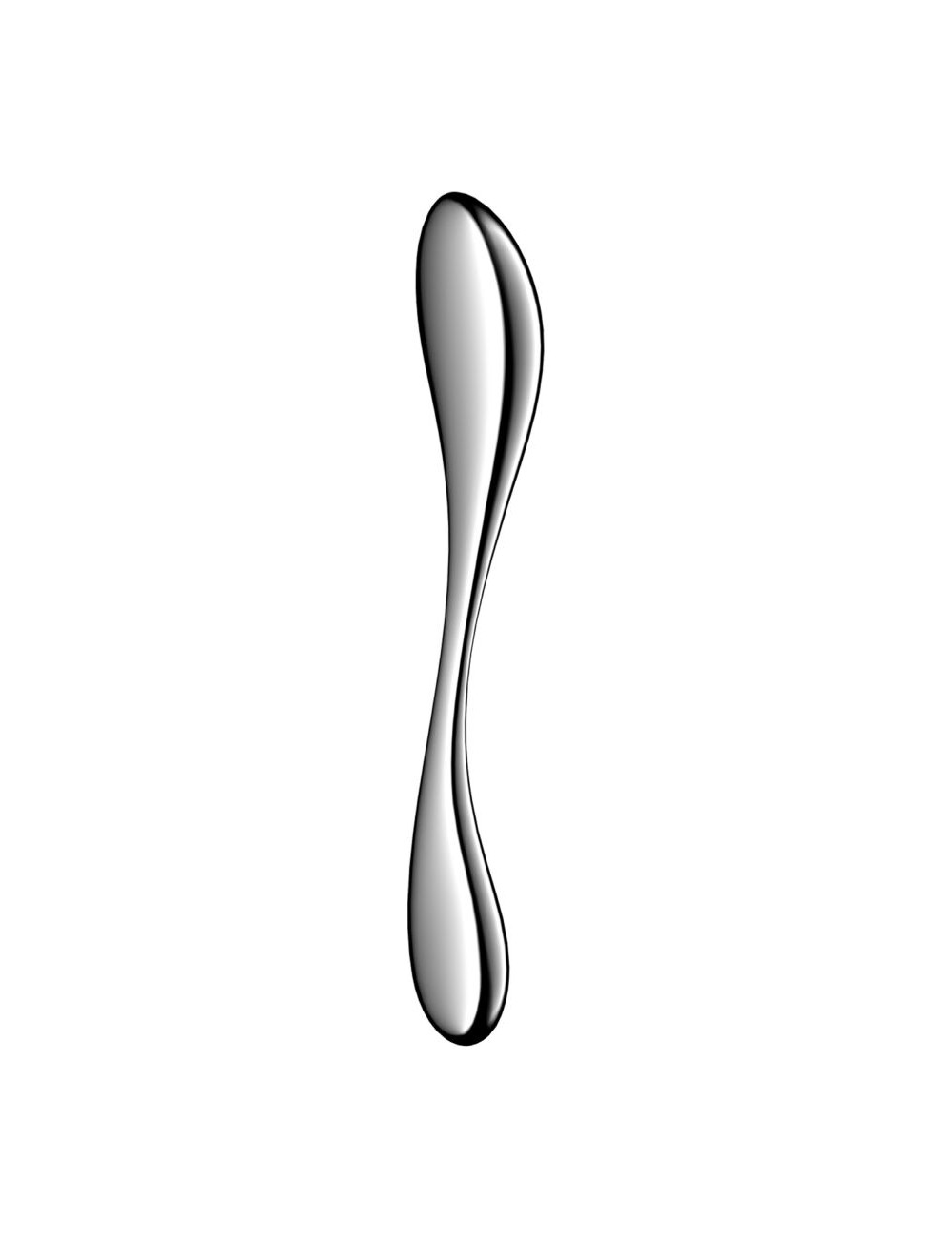 SATISFYER - STAR FORCE 3 STAINLESS STEEL DOUBLE-ENDED DILDO