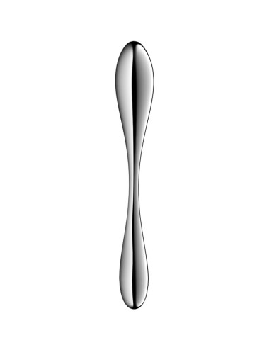 SATISFYER - STAR FORCE 3 STAINLESS STEEL DOUBLE-ENDED DILDO