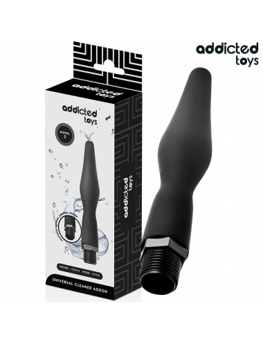 ADDICTED TOYS - ANAL CLEANER WITH UNIVERSAL ADAPTER MODEL 2