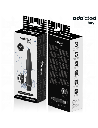ADDICTED TOYS - ANAL CLEANER WITH UNIVERSAL ADAPTER MODEL 2