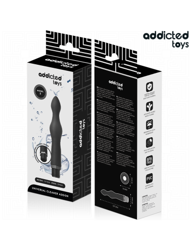 ADDICTED TOYS - ANAL CLEANER WITH UNIVERSAL ADAPTER MODEL 3