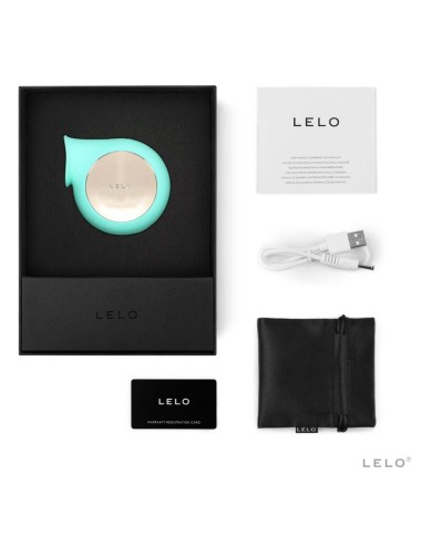 LELO - SILA AQUA GREEN CLITORIS WAVE STIMULATOR